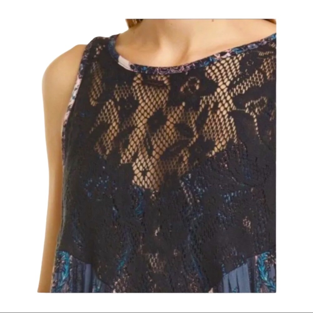 💐NWT Free People Count Me In Trapeze Tunic - Picture 6 of 14